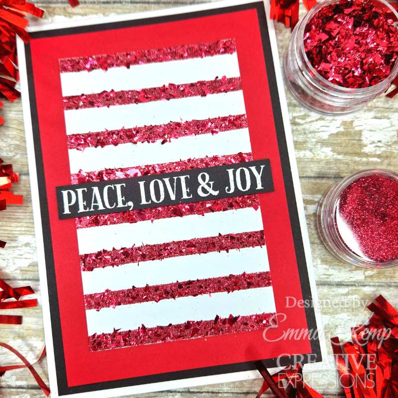 Cosmic Shimmer Spangles Cherry Red Set csspangche*