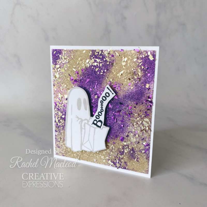 Cosmic Shimmer Spangles White Gold Set csspanggol*