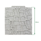 Cosmic Shimmer Stone Silicone Mould dm0036-cs dimension