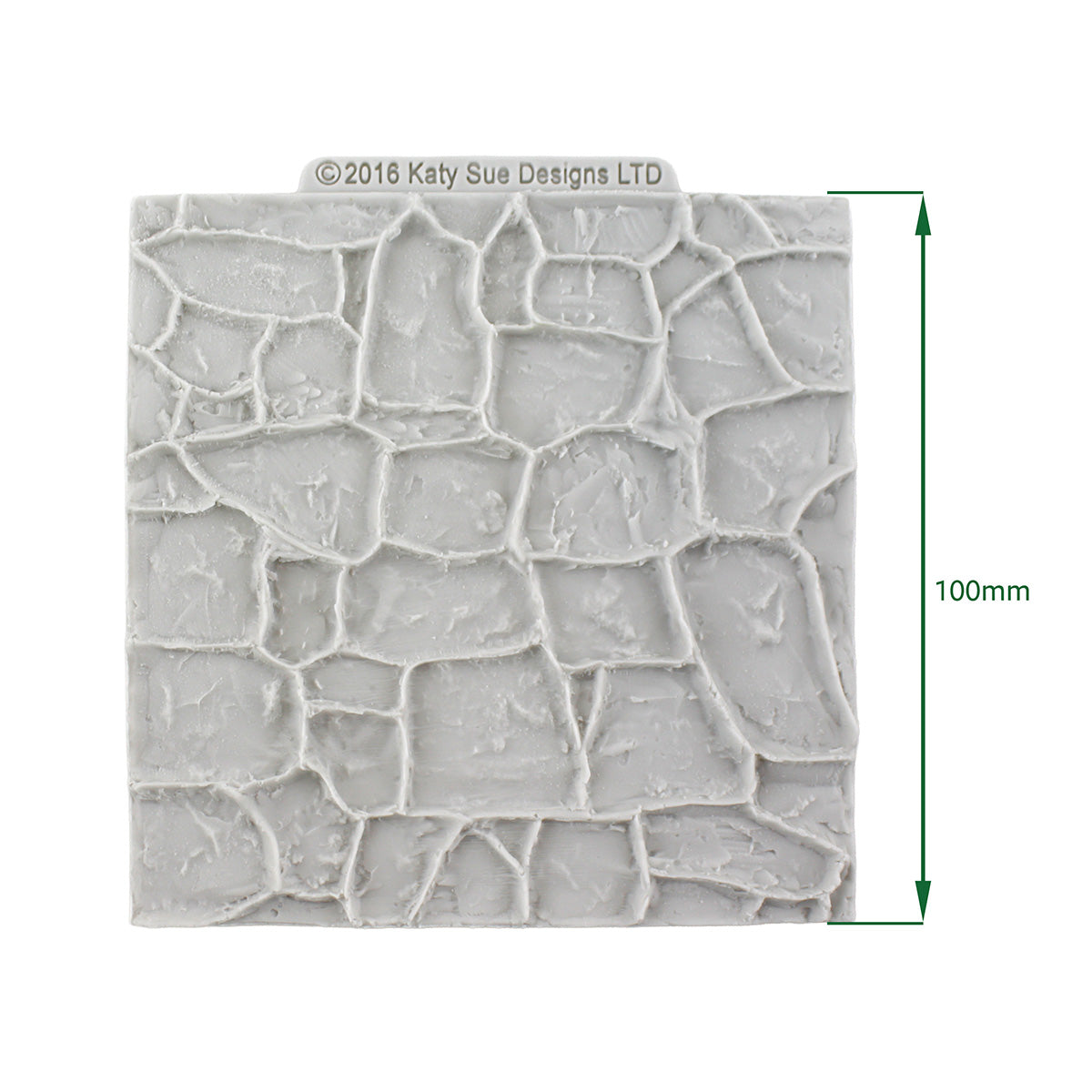 Cosmic Shimmer Stone Silicone Mould dm0036-cs dimension