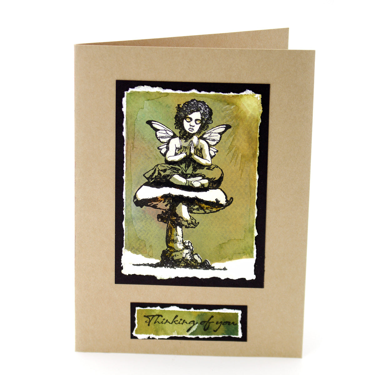 Cosmic Shimmer Thinking of You Cling Stamps 07-0082-as toadstool