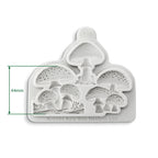 Cosmic Shimmer Toadstool Trio Silicone Mold ce0156-cs dimensions