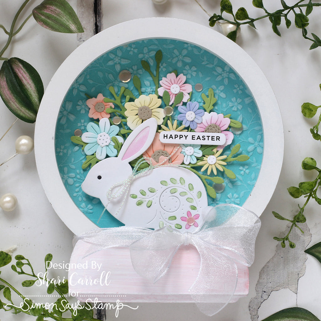 Simon Says Stamp Country Basket Bouquet Wafer Dies s1130 Beautiful Moments Easter Decor | color-code:ALT05
