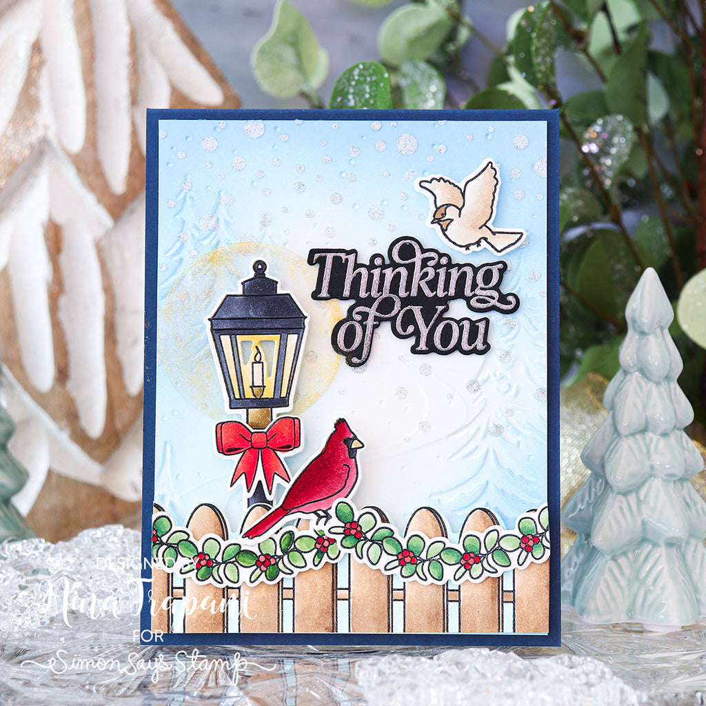 Simon Says Clear Stamps Country Birds 2293ssc And Everything Nice Christmas Card