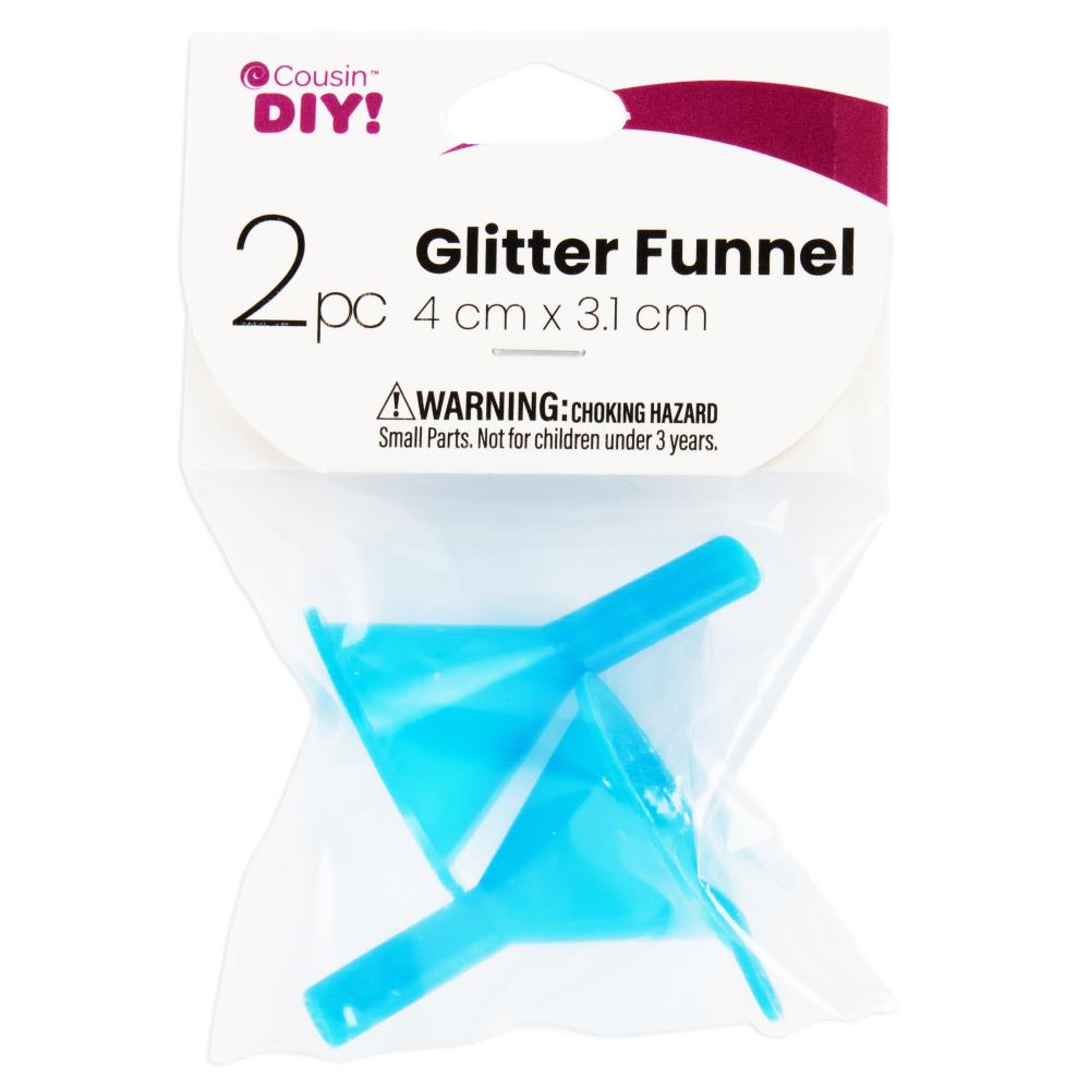 Cousin DIY Glitter Funnels 2 Pack 40003086