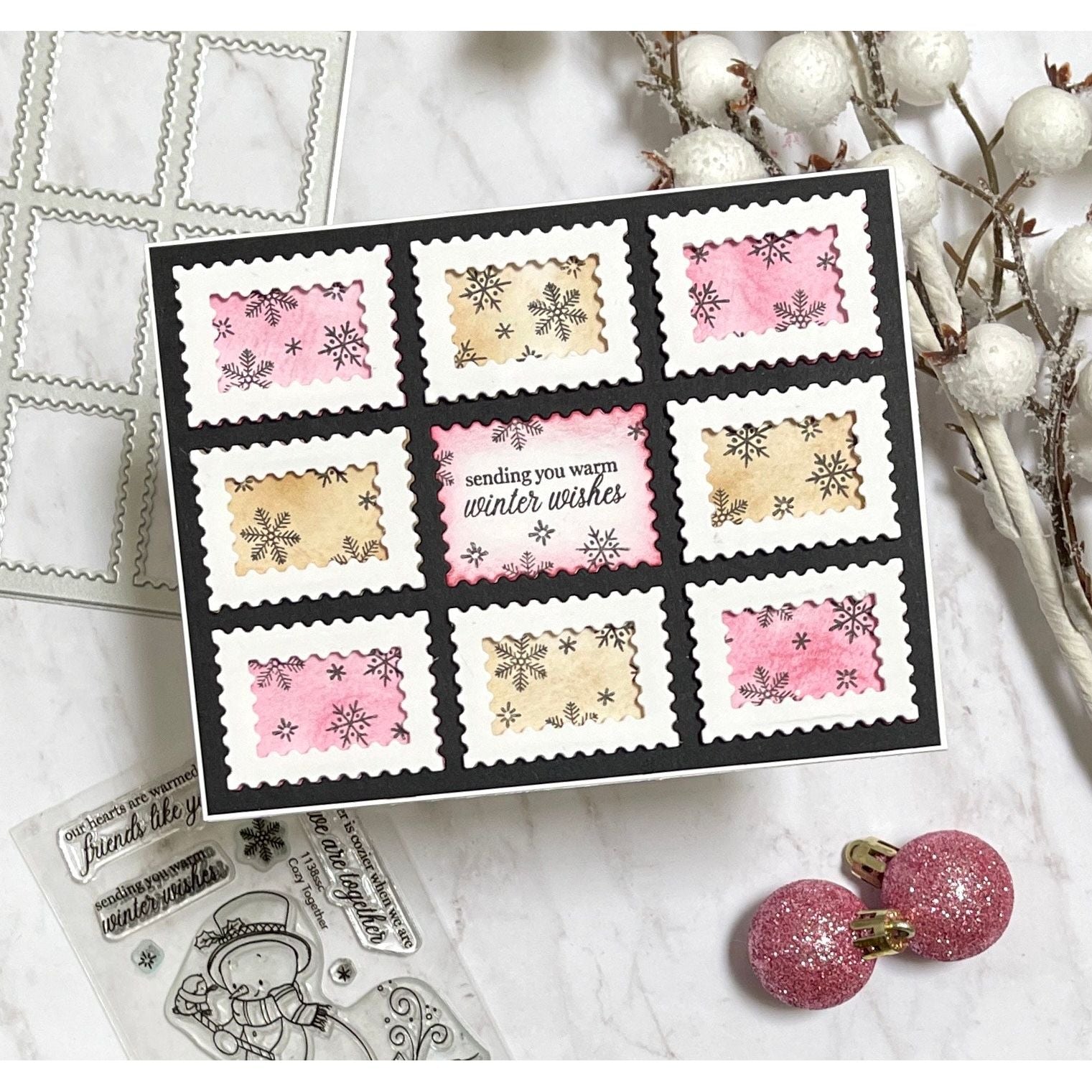 Simon Says Clear Stamps Cozy Together 1138ssc Christmas Card | color-code:ALT02