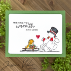 Simon Says Stamps and Dies Cozy in the Cold set1088cc And Everything Nice Christmas Card