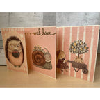 Craft Consortium Amongst the Hedgerow 8.5 x 11 inch Paper Pad ccpad048c with love