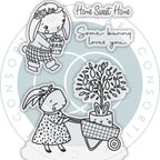 Craft Consortium Amongst the Hedgerow Bunny Clear Stamps ccstmp100 product image