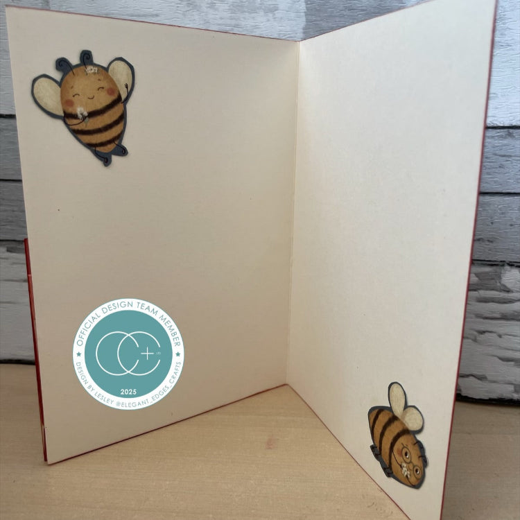 Craft Consortium Amongst the Hedgerow Buzzing Clear Stamps ccstmp098 bees