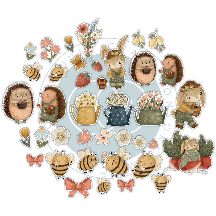 Craft Consortium Amongst the Hedgerow Ephemera cceph014 product image