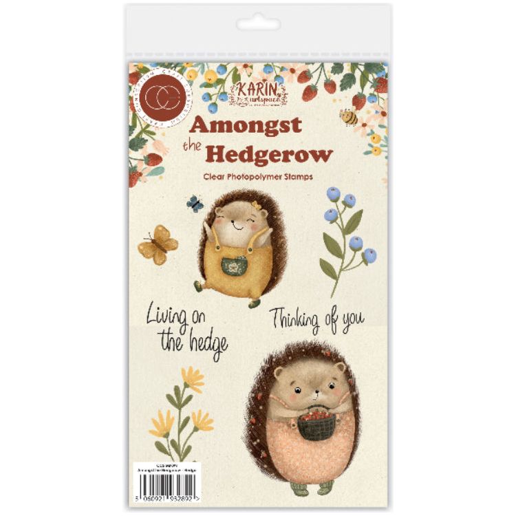 Craft Consortium Amongst the Hedgerow Hedge Clear Stamps ccstmp099