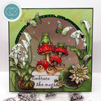 Craft Consortium Faeries Arumlillies Clear Stamp cclgstmp011 toadstools