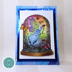 Craft Consortium Faeries Blackberries Clear Stamps cclgstmp012 cloche