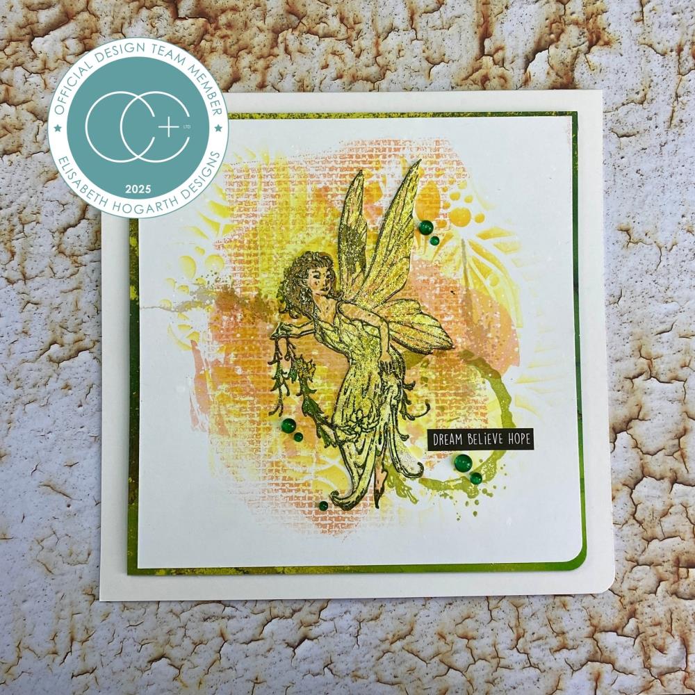 Craft Consortium Faeries Garland Clear Stamp cclgstmp001 dream