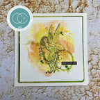 Craft Consortium Faeries Garland Clear Stamp cclgstmp001 dream