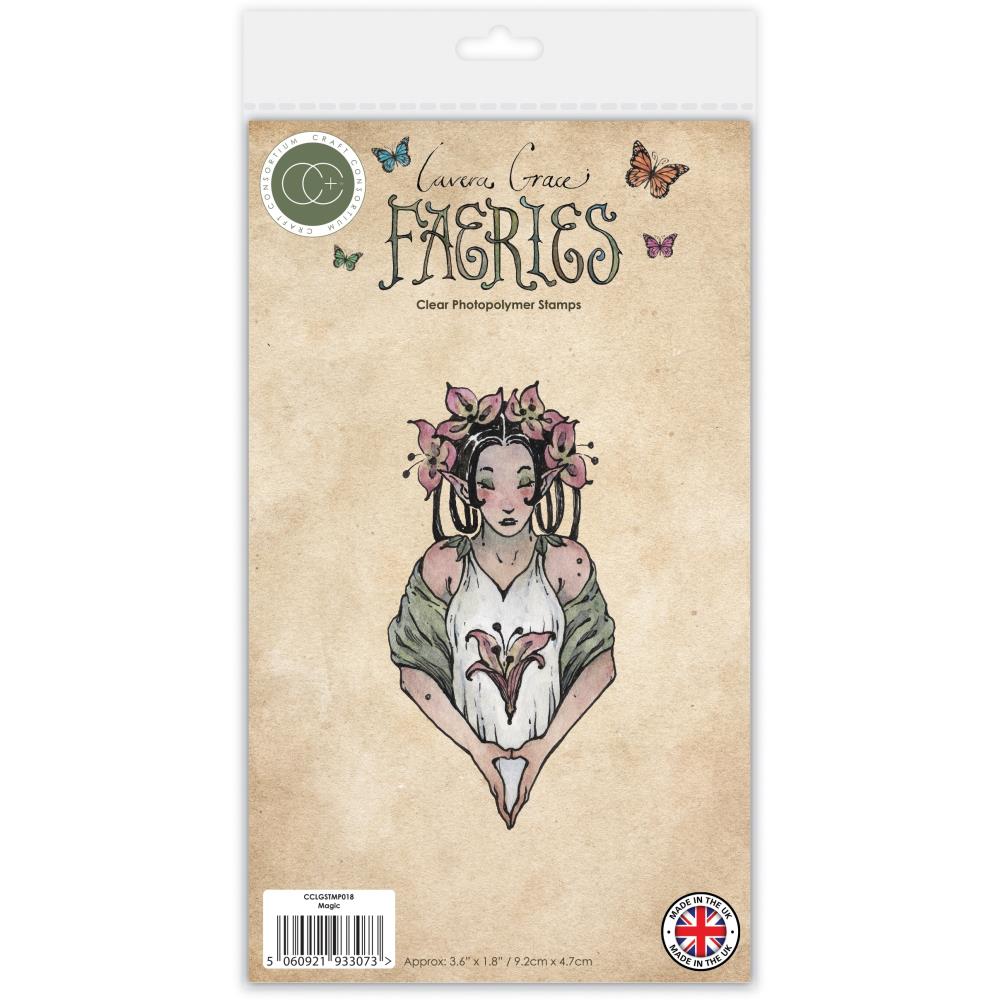 Craft Consortium Faeries Magic Clear Stamp cclgstmp018