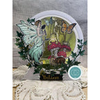 Craft Consortium Faeries Toads Clear Stamp cclgstmp008 greenery