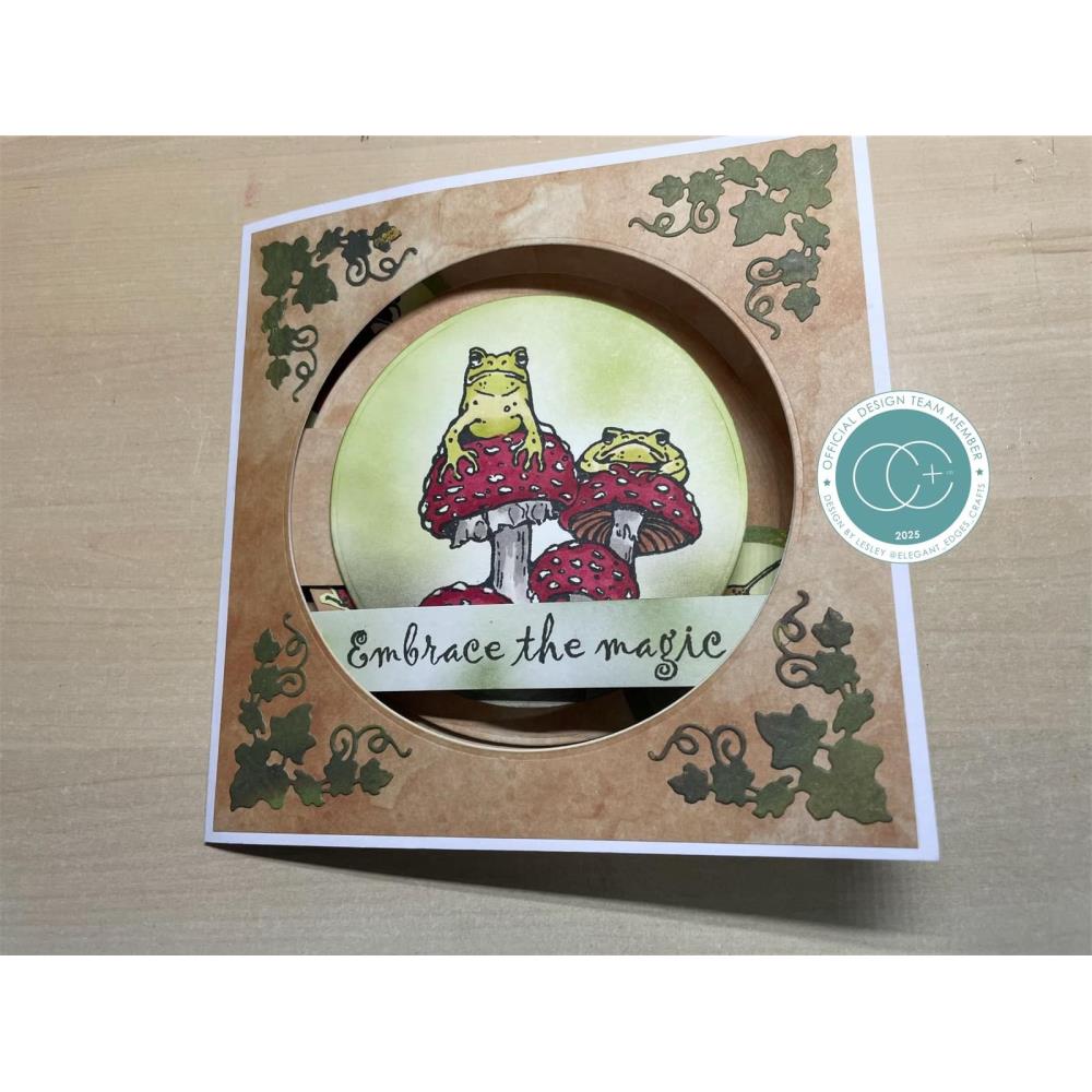 Craft Consortium Faeries Toads Clear Stamp cclgstmp008 magic