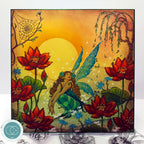 Craft Consortium Faeries Web Clear Stamp cclgstmp009 fairy wings