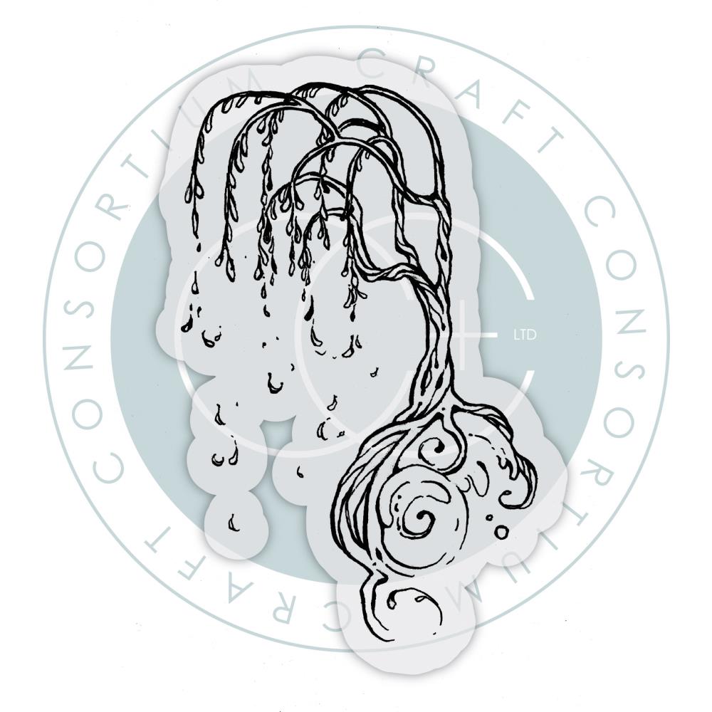 Craft Consortium Faeries Willow Clear Stamp cclgstmp007 product image