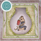 Craft Consortium Faeries Wilted Clear Stamp cclgstmp004 jar