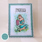 Craft Consortium Faeries Wilted Clear Stamp cclgstmp004 sparkles