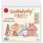 Craft Consortium Gingerbread Party Baking Crew Clear Stamps cclstmp009