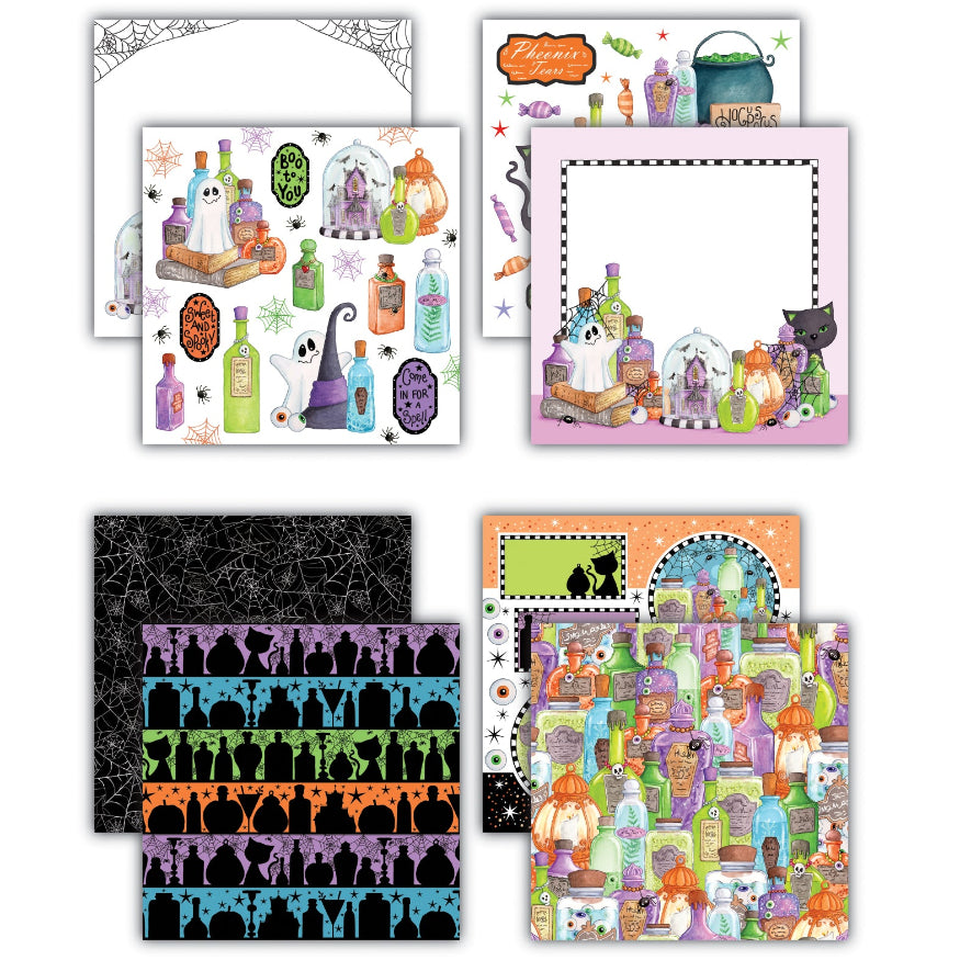 Craft Consortium Hocus Pocus 8x8 inch Paper Pad cclpad005 product image 3