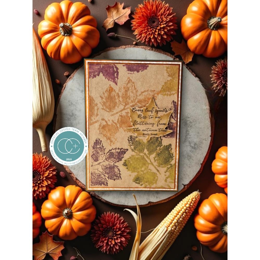 Craft Consortium Holly Clear Stamp ccestmp013 autumn