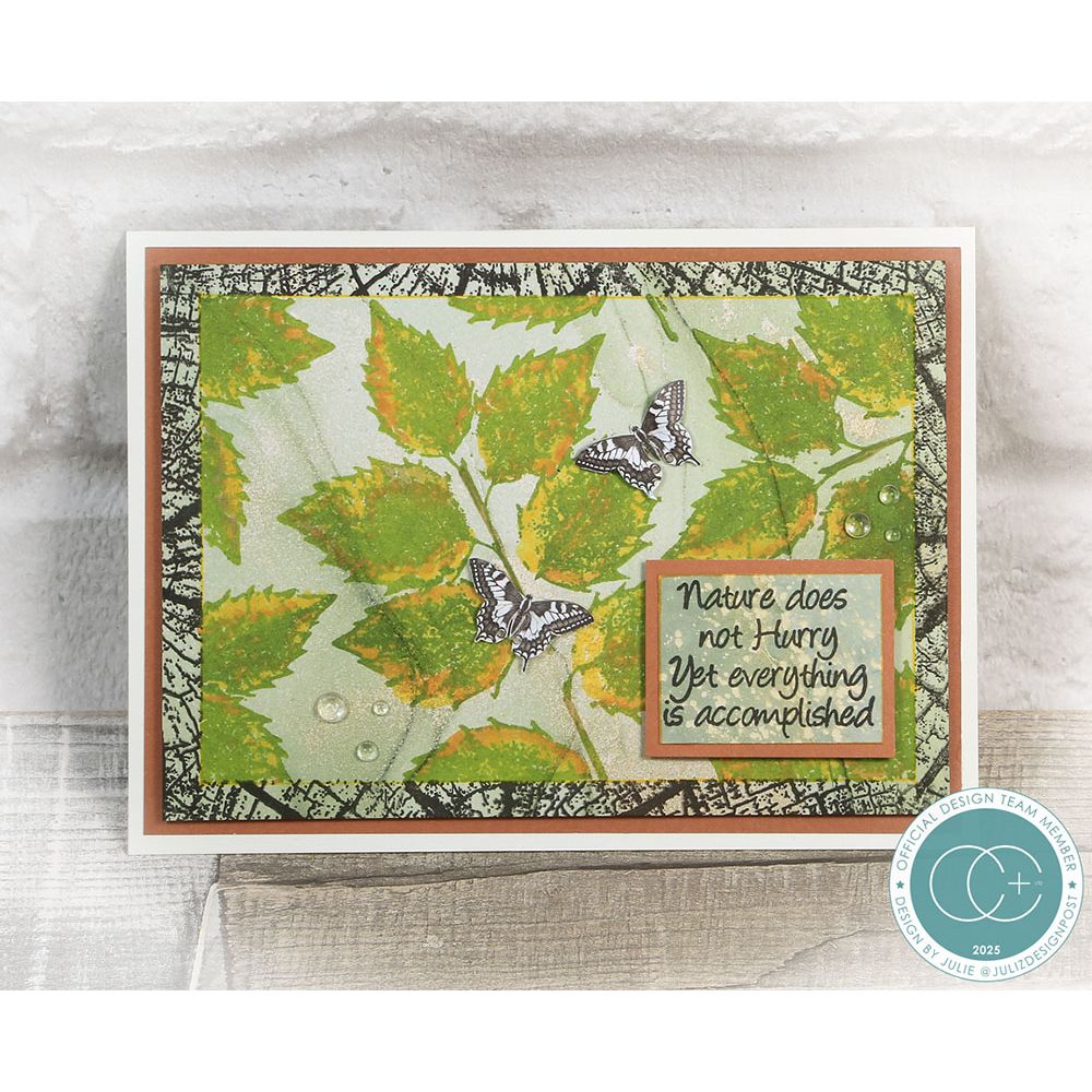 Craft Consortium Holly Clear Stamp ccestmp013 green