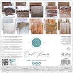 Craft Consortium Ink Drops Frosted Wood 12 x 12 Paper Pad ccepad036 image 1
