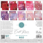 Craft Consortium Ink Drops Rose 2 12 x 12 Inch Paper Pack ccepad040 image 2