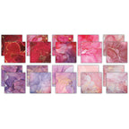 Craft Consortium Ink Drops Rose 2 6 x 6 Inch Paper Pack ccepad040b image 1