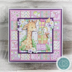 Craft Consortium Little Ones 12 x 12 inch Paper Pad ccppad047 giraffe
