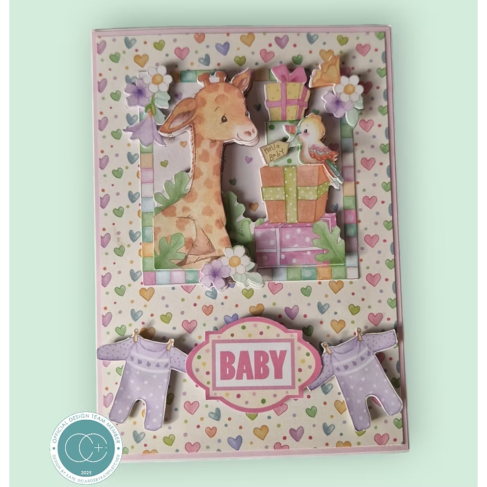 Craft Consortium Little Ones 3D Decoupage ccdpak016 baby