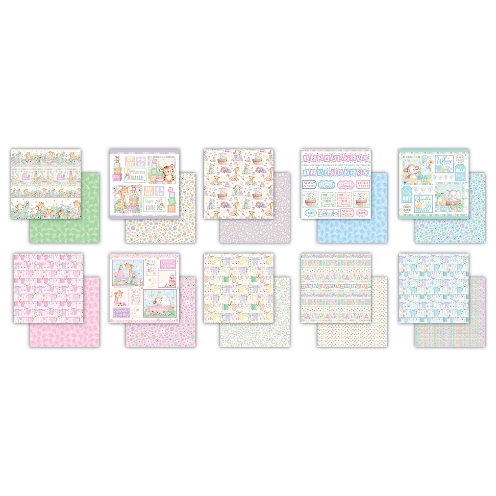 Craft Consortium Little Ones 6 x 6 inch Paper Pad ccppad047b product image