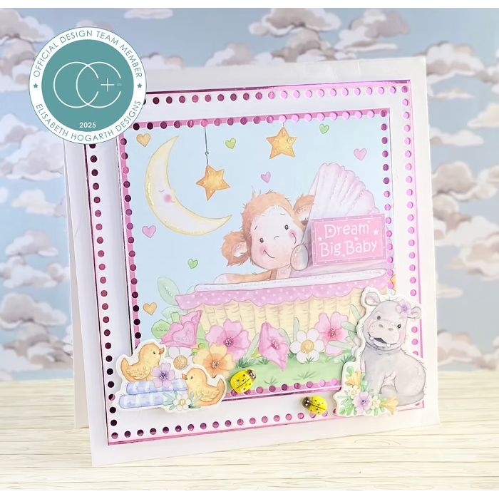 Craft Consortium Little Ones 6 x 6 inch Paper Pad ccppad047b purple