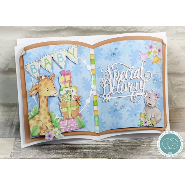 Craft Consortium Little Ones 6 x 6 inch Paper Pad ccppad047b special delivery