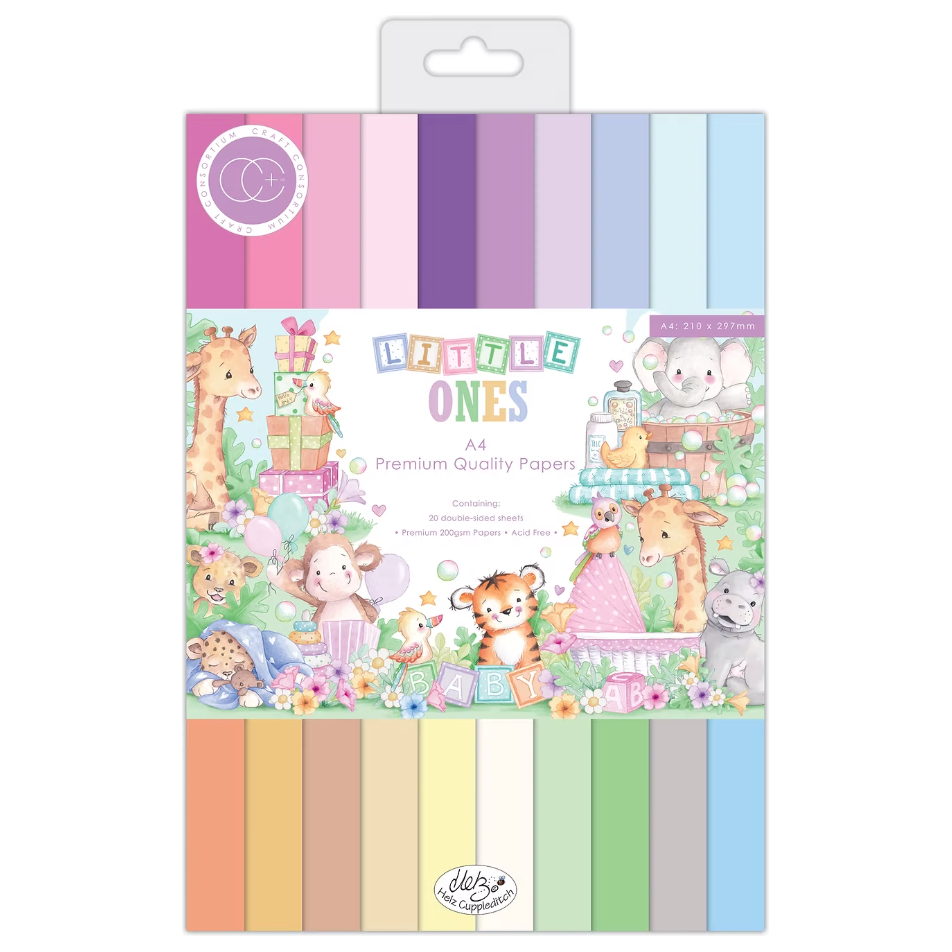 Craft Consortium Little Ones 8.5 x 11 inch Premium Paper Pad ccppad047c