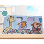 Craft Consortium Little Ones Baby Animals Clear Stamps ccstmp096 new baby
