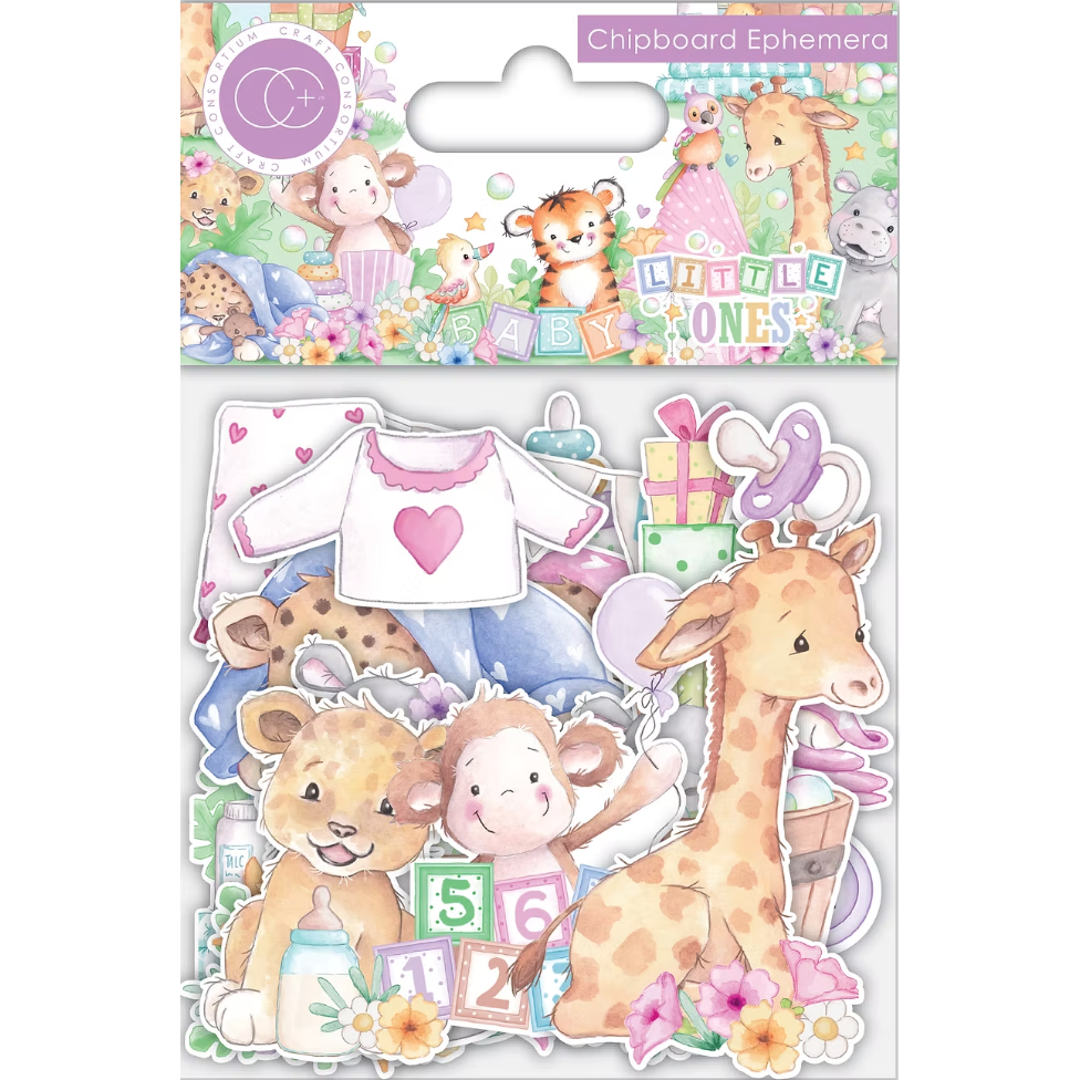 Craft Consortium Little Ones Chipboard Ephemera cceph013
