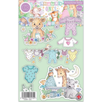 Craft Consortium Little Ones Clothes Clear Stamps ccstmp097
