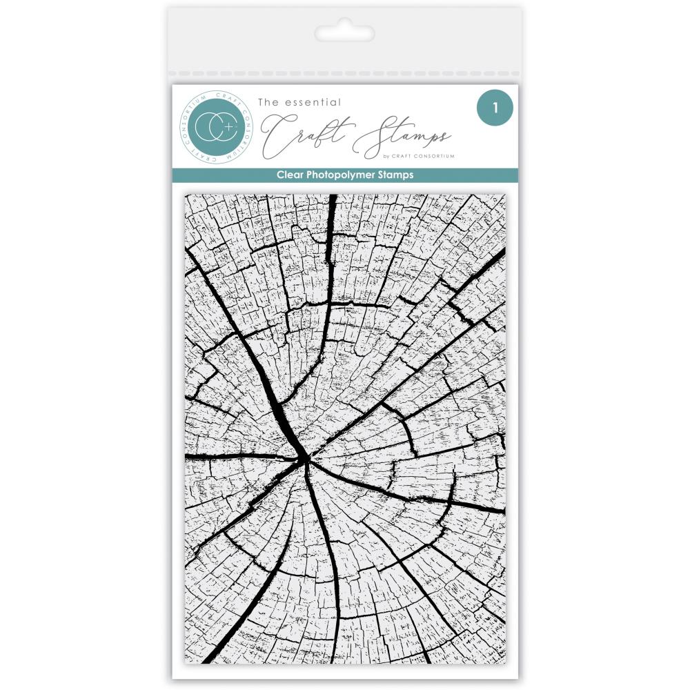 Craft Consortium Log Clear Stamp ccestmp012