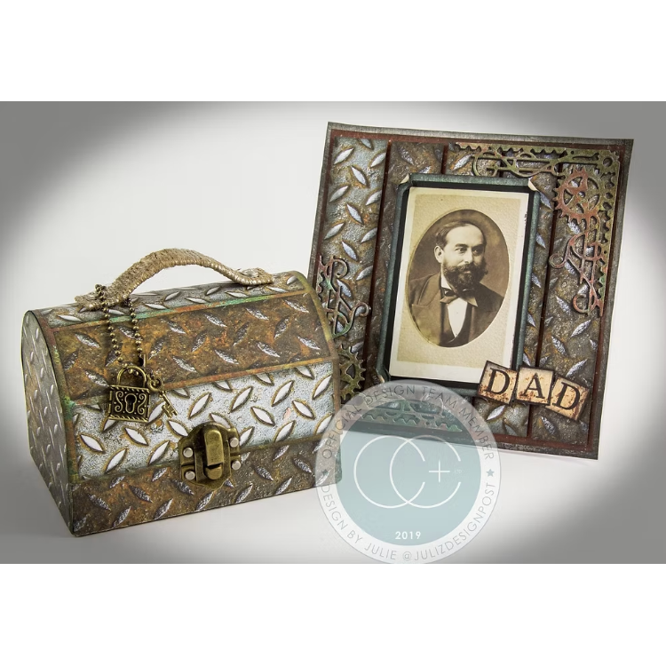 Craft Consortium Metal Textures 6 x 6 Paper Pad ccepad005b dad