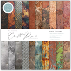 Craft Consortium Metal Textures 6 x 6 Paper Pad ccepad005b