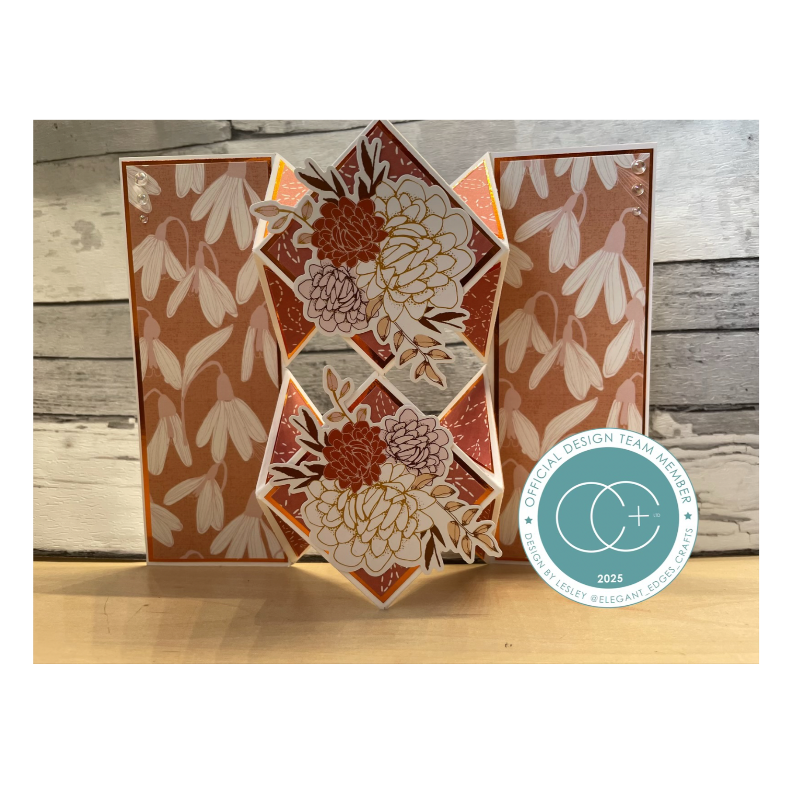 Craft Consortium Nostalgia 6 x 6 Paper Pad ccdpad004b flowers