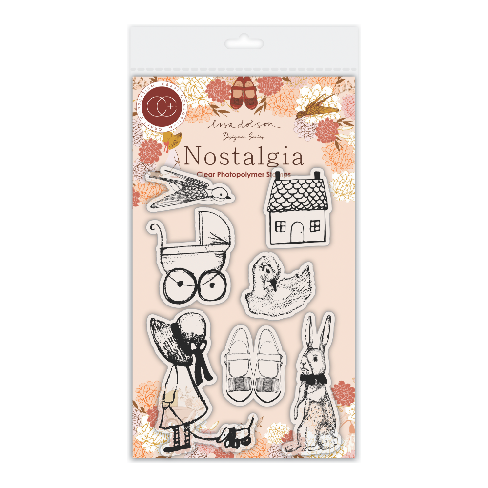 Craft Consortium Nostalgia Clear Stamps ccdstmp004