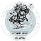 Craft Consortium Oliver's Adventures Adventure Awaits Clear Stamps ccdwstp002 image 1