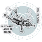 Craft Consortium Oliver's Adventures Brave and Free Clear Stamps ccdwstmp017 image 1